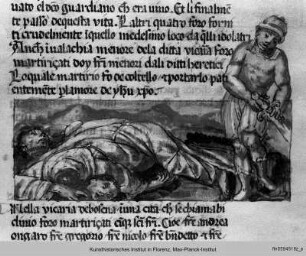 La Franceschina : Martyrium von Franziskanern durch Erstechen und Enthauptung