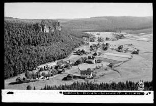 Blick auf Eiland (Ostrov u Tisé)