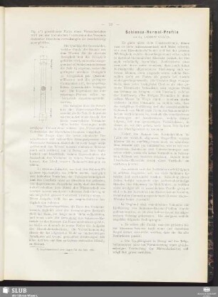 Schienen-Normal-Profile