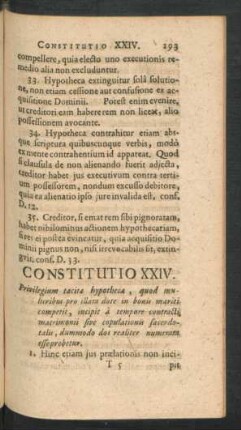 Constitutio XXIV.