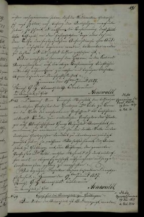 Berufung des Professor Lücke aus Bonn zum ordentlichen Professor der Theologischen Fakultät.