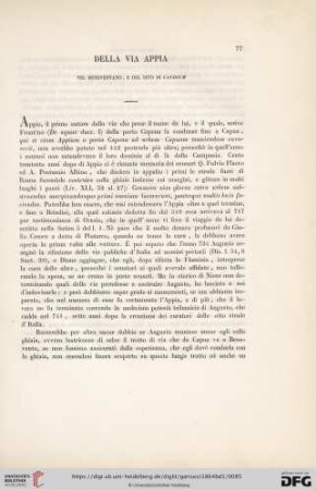 Della Via Appia