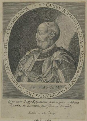 Bildnis des Königs Karl IX. von Schweden