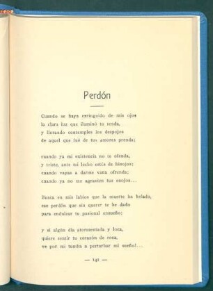 Perdón