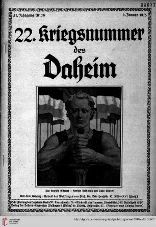 Hefte 14-18, Januar 1915