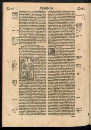 Incipit evangelium secundum Mattheum.