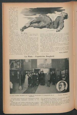 La Plata.- Exposición Brughetti