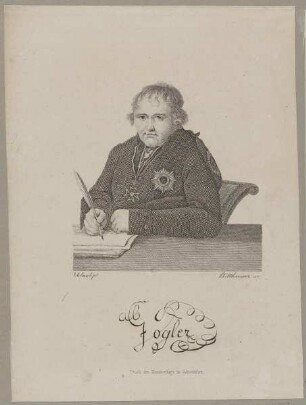 Bildnis des Abt Vogler