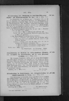 No. 43 Bekanntmachung der Handelskammer, betr. Befugnißertheilung der Zollabfertigungsstelle in Altona