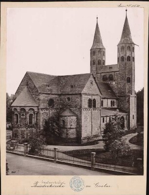 Neuwerkkirche, Goslar: Ansicht von Osten