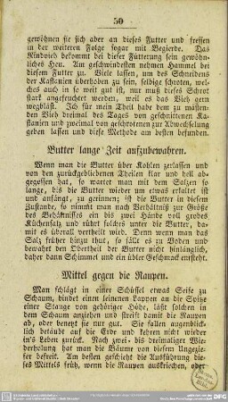 Butter lange Zeit aufzubewahren