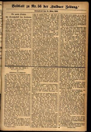 Ausgabe vom Samstag, den 10. März 1883.