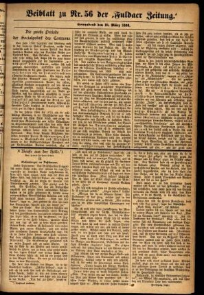 Ausgabe vom Samstag, den 10. März 1883.