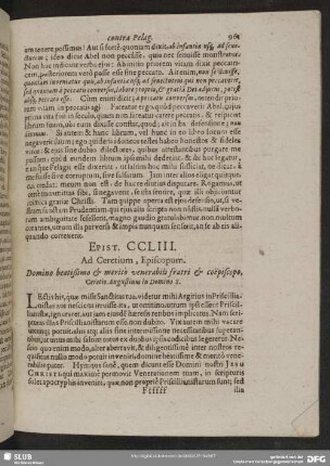 Epist. CCLIII. Ad Ceretium, Episcopum