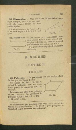 Mois de Mars