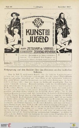 Heft XII (Dezember 1907)