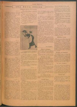 Una nota social : (Fragmentos del diario de una mucama)