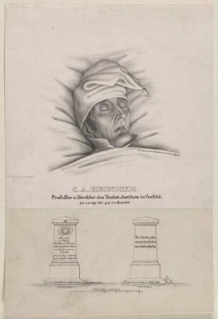 Bildnis des Carl August Heinicke