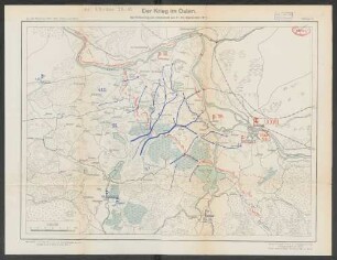 Beilage 19. Der Krieg im Osten. Die Eroberung von Jakobstadt am 21./22. September 1917.