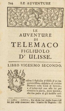 Libro Vigesimo Secondo.