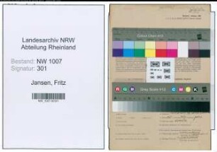 Entnazifizierung Fritz Jansen , geb. 12.07.1893 (Landwirt)