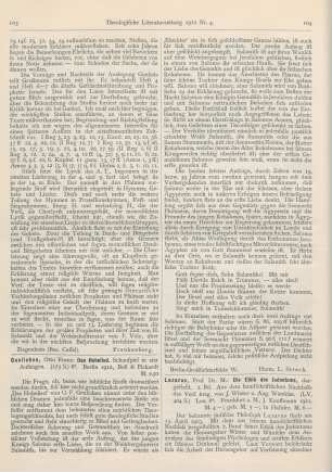 104-106 [Rezension] Lazarus, Moritz, Die Ethik des Judentums, dargestellt. 2. Bd