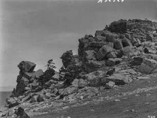 Auf dem Puerto de Pena Aguda : Geröll auf dem Puerto de Pena Aguda, Campiña de Neila, Provincia de Burgos