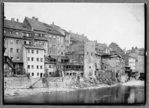 Im alten Görlitz an der Neiße : Görlitz. Alte Häuser an der Neiße, Breslauer Straße