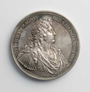 Medaille Ludwigs XIV. von Frankreich auf den Frieden von Saint-Germain 1679