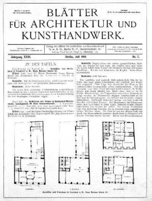 Nr. 7, Juli 1910