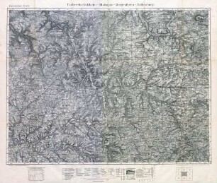 Reichskarte: Einheitsblatt 132 Tauberbischofsheim-Kitzingen-Mergentheim-Rothenburg