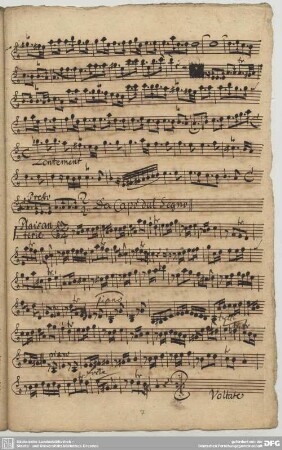 Fasch, J.F., Suiten, FWV K:a3 / Ausw.