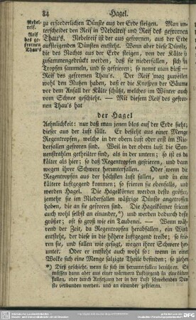 Der Hagel