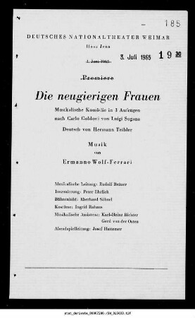 Die neugierigen Frauen