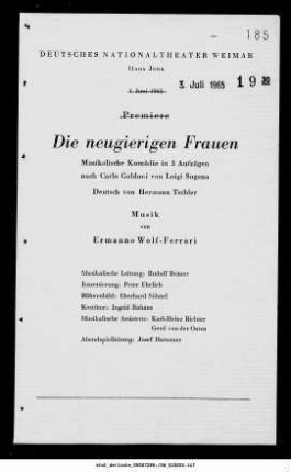Die neugierigen Frauen