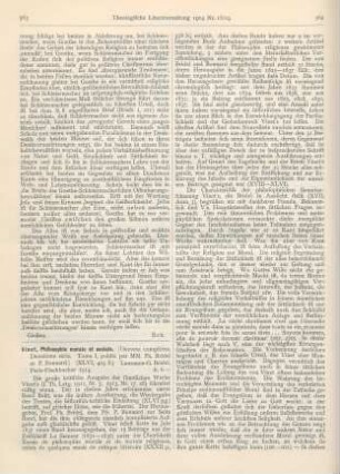 563-565 [Rezension] Bridel, Ph., Vinet, Philosophie morale et sociale. Oeuvres complètes, Deuxième série. Tome I