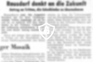 Rausdorf denkt an die Zukunft