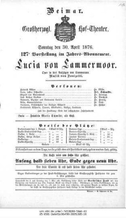 Lucia von Lammermoor