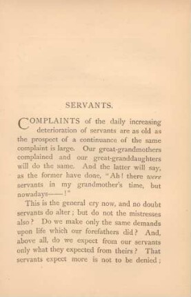 Servants
