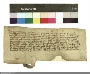 Dechant Heinrich und der Konvent von Frauenberg bekunden die Ablösung einer Rente durch das Kloster Petersberg