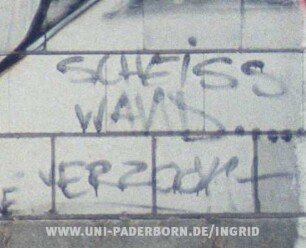 SCHEiSS WAND VERZOCKt