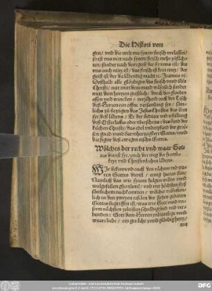 Wölches der recht vnd waar Gottes dienst sye/ ouch der weg der frombkeyt vnd Christenlichen läbens.