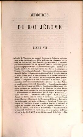 Mémoires et correspondance du Roi Jérôme et de la Reine Cathérine, 2