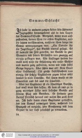 Somme-Schlacht