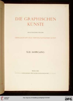 42: Die Graphischen Künste
