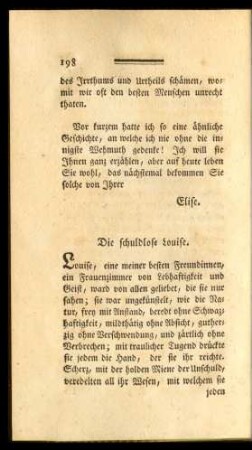 Die schuldlose Louise