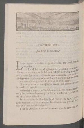 Capítulo XXVI - ¿La paz deseada?