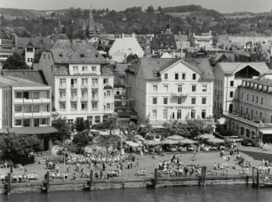 Der Hafen von Lindau, Blick vom Leuchtturm