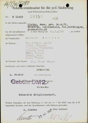 Rieder, Anna