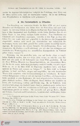 4. Die Porzellanfabrik zu Ottweiler